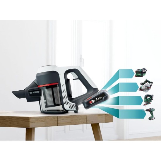 Безкабелна прахосмукачка Bosch Unlimited 6 Series BCS611AM